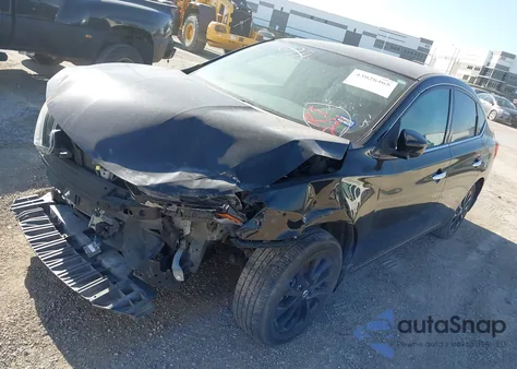 2018 Nissan Sentra S z USA, uszkodzony, nr VIN 3N1AB7AP5JY344291